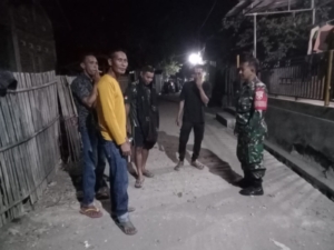 Apel Pengecekan Personel, Koramil 1608-04/Woha Amankan Wilayah Tiga Kecamatan