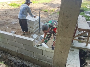 Babinsa Desa Mantun Dampingi dan Awasi Pelaksanaan Program KDKMP