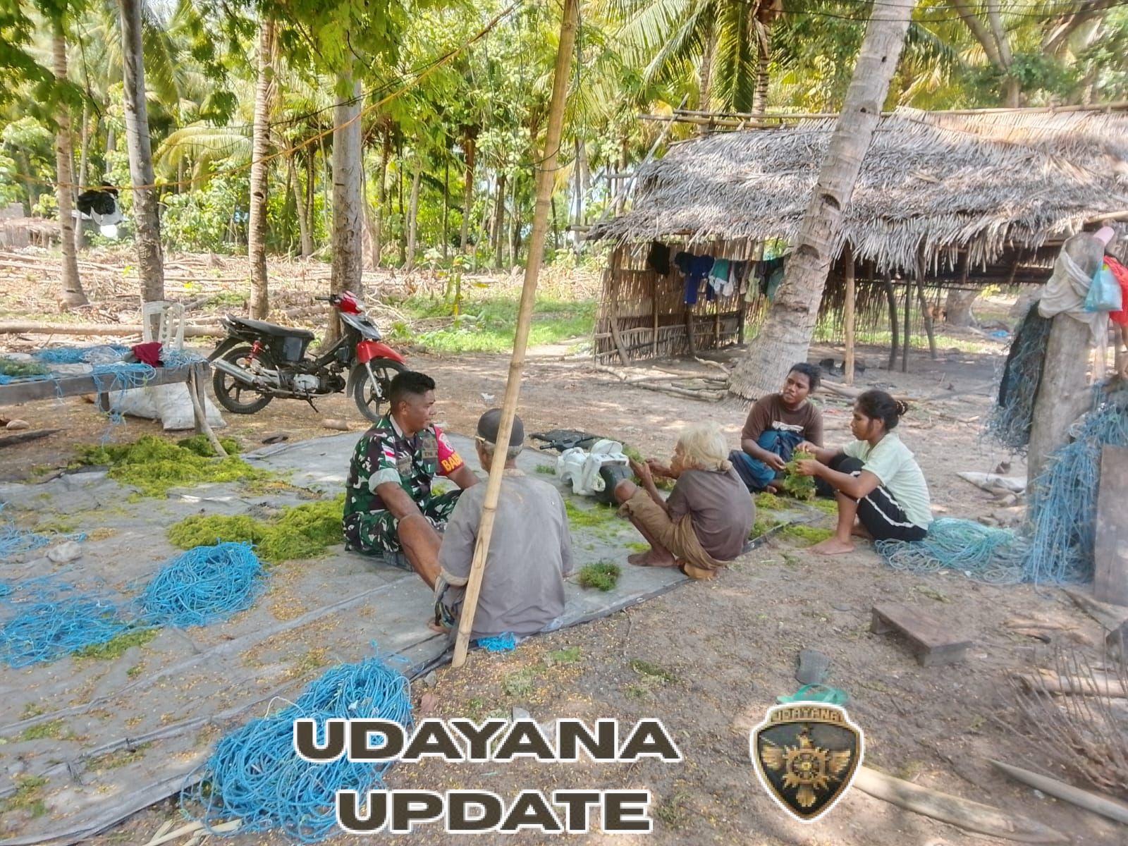 Pererat Hubungan dengan Warga, Babinsa Desa Bana Gelar Komsos