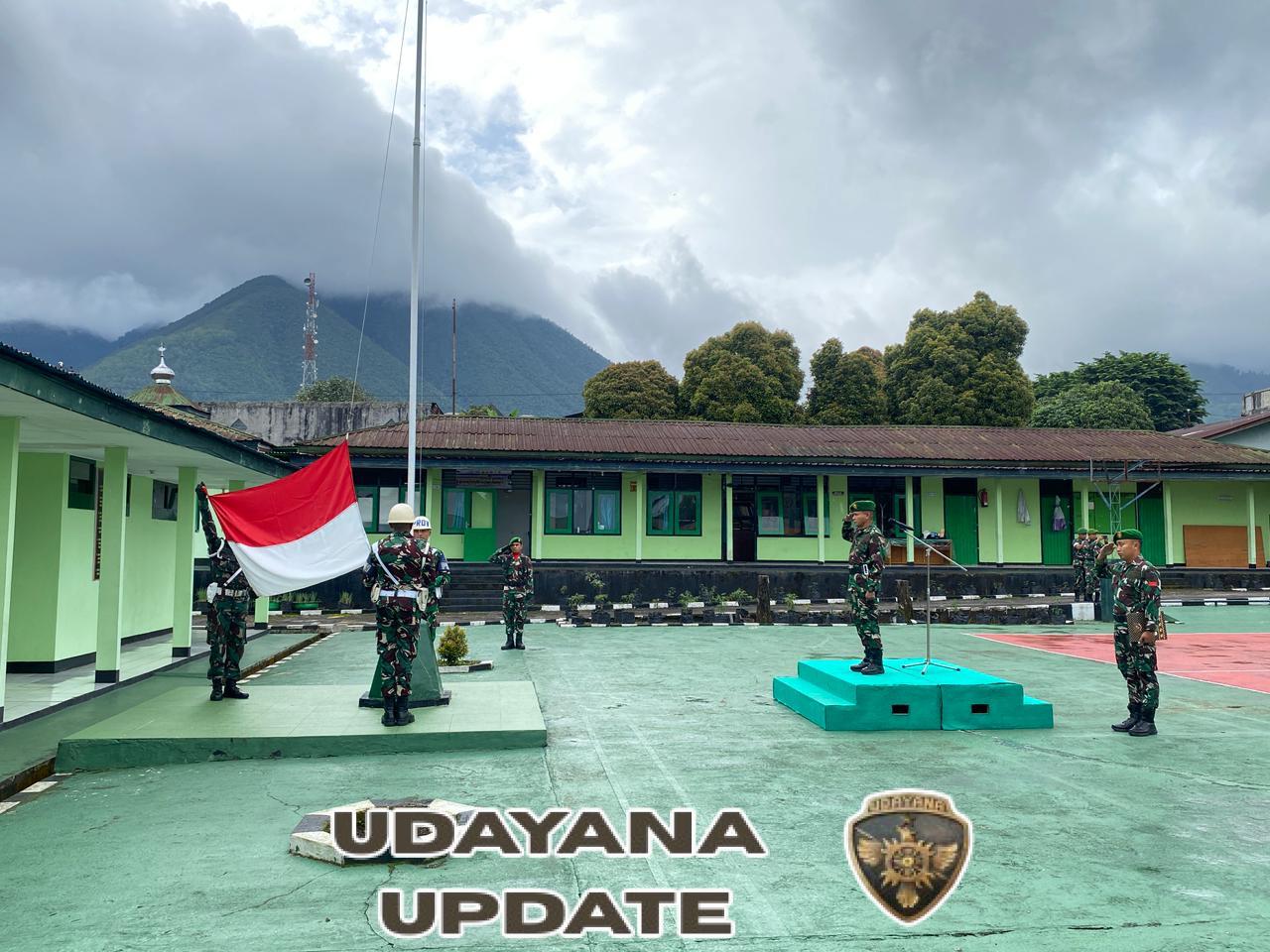 Pasi Log Pimpin Upacara, Kodim 1612/Manggarai Hidupkan Nilai Kejuangan