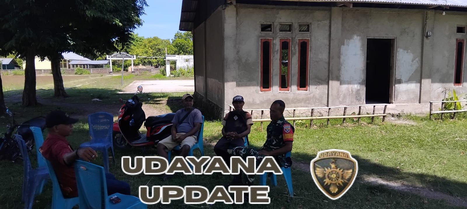 Babinsa Koramil 1602-03/Detusoko Laksanakan Komsos dan Pemantauan Wilayah Binaan di Desa Ndikosapu