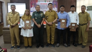 Kodim 1608/Bima Kawal Percepatan Pembangunan Koperasi Desa Merah Putih di Kabupaten Bima