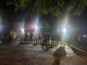 Kodim 1614/Dompu Tampil Aktif dalam Apel Gabungan di Terminal Ginte