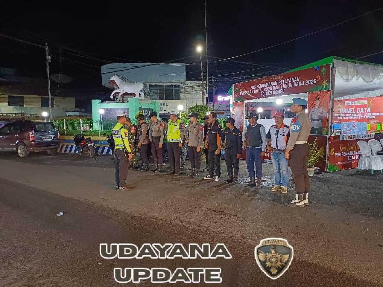 Apel Gabungan Operasi Ketupat Rinjani, Kodim 1614/Dompu Tampil Aktif