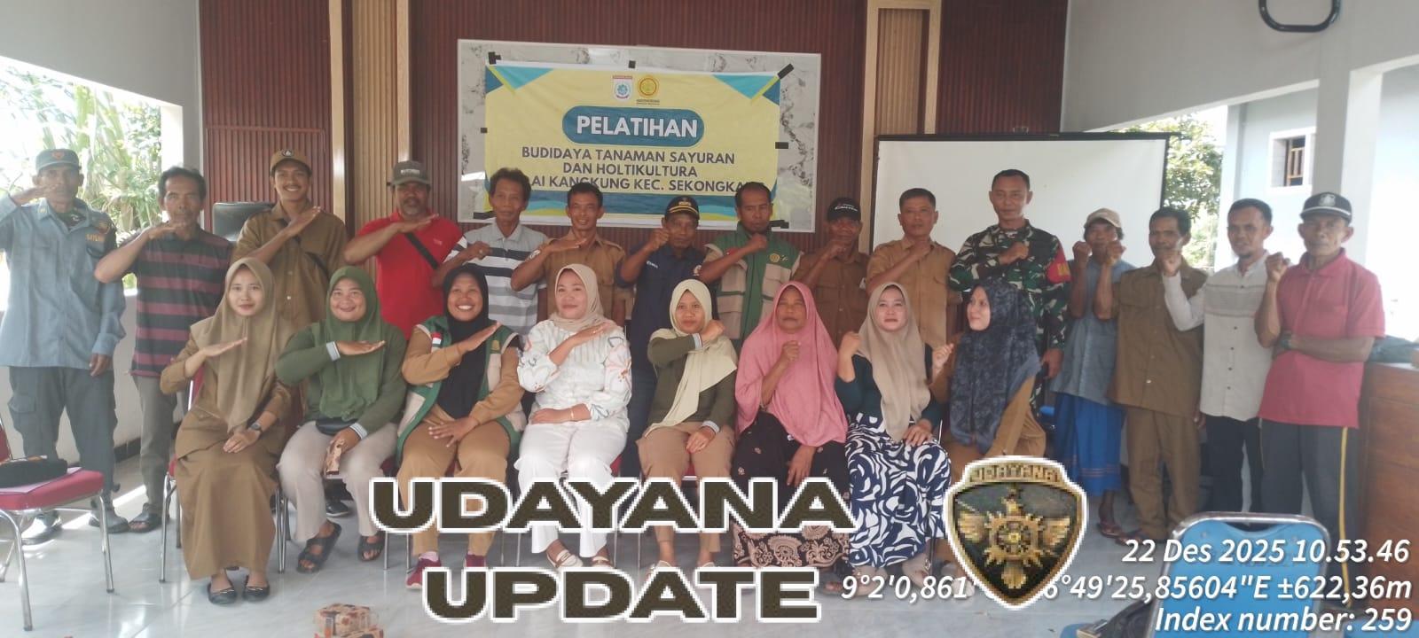 Babinsa Ai Kangkung Hadiri Pelatihan Budidaya Sayuran dan Hortikultura