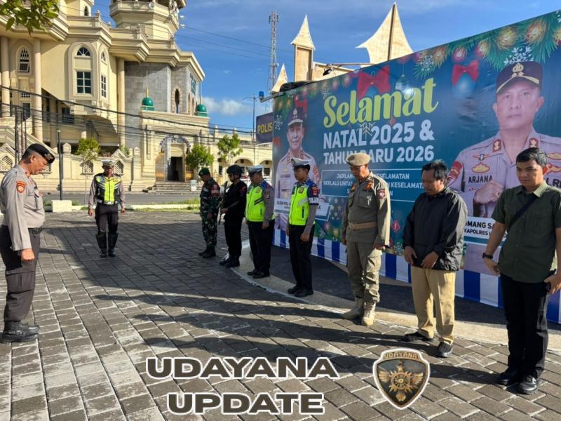 Pospam Nataru Simpang Empat Masbagik Berjalan Aman dan Kondusif