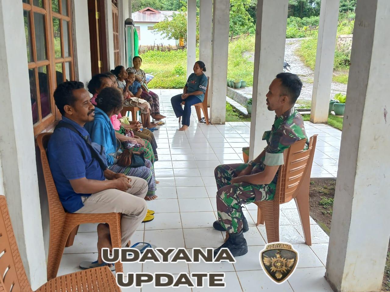 Babinsa Desa Ngegedhawe Laksanakan Monitoring Wilayah, Keamanan Terjaga