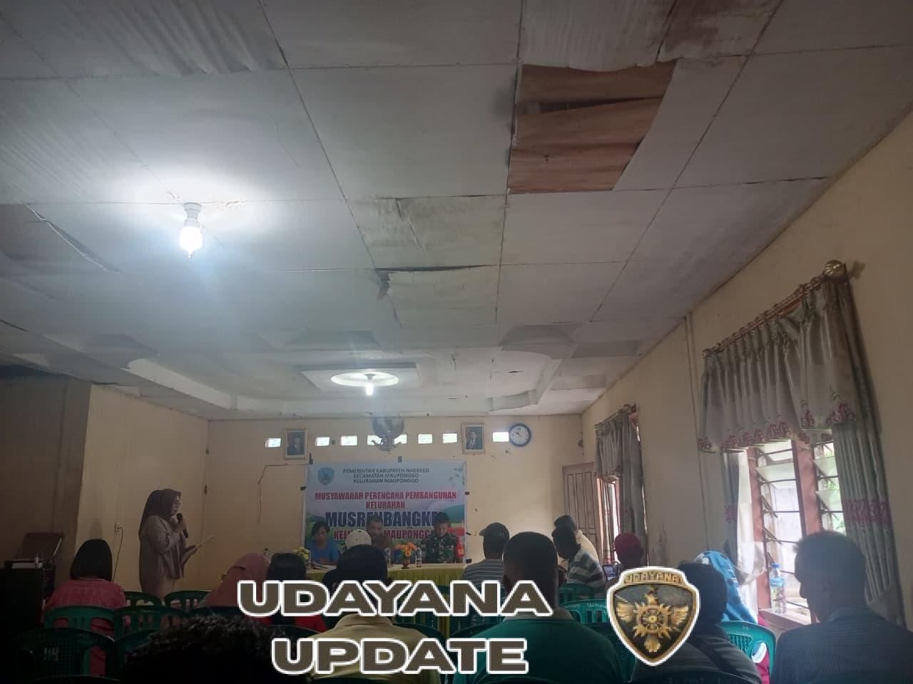 Babinsa Koramil 1625-04/Mauponggo Hadiri Musrenbang Kelurahan Mauponggo TA 2026