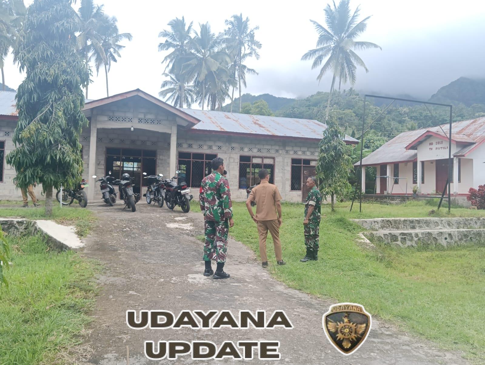 Babinsa Mauponggo Dampingi Pengecekan Lokasi Rencana Pembangunan KDKMP di Keo Tengah