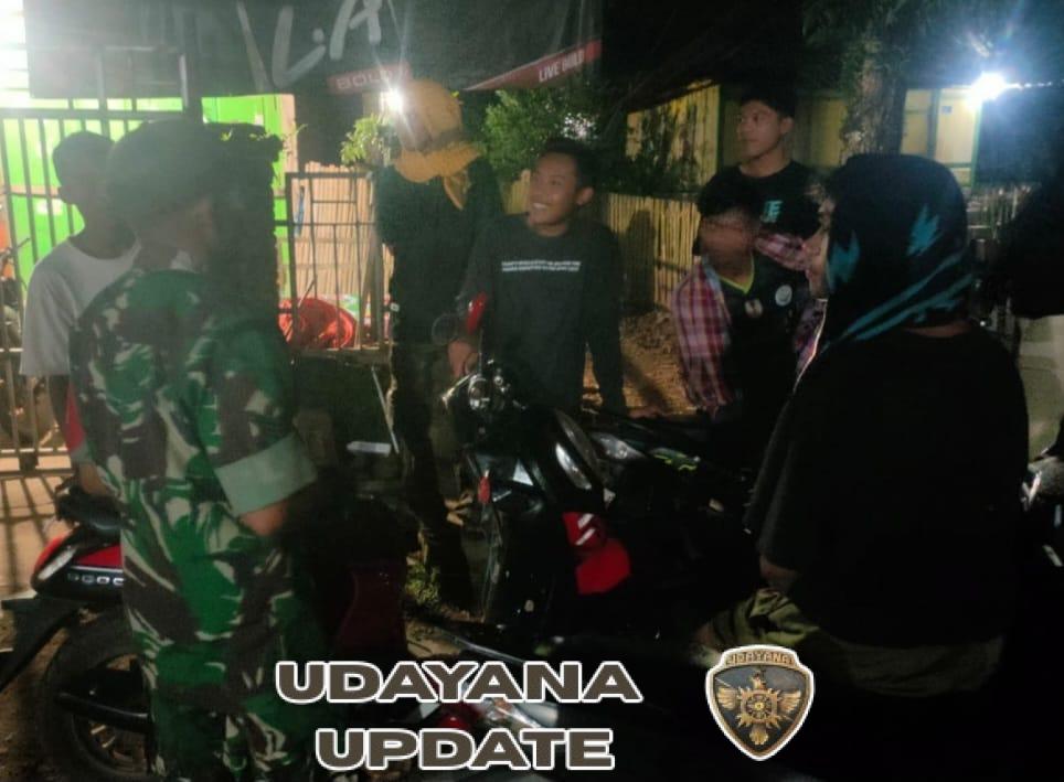 Serka Arya Tegaskan Manfaat Ronda Malam untuk Cegah Tindak Kriminal