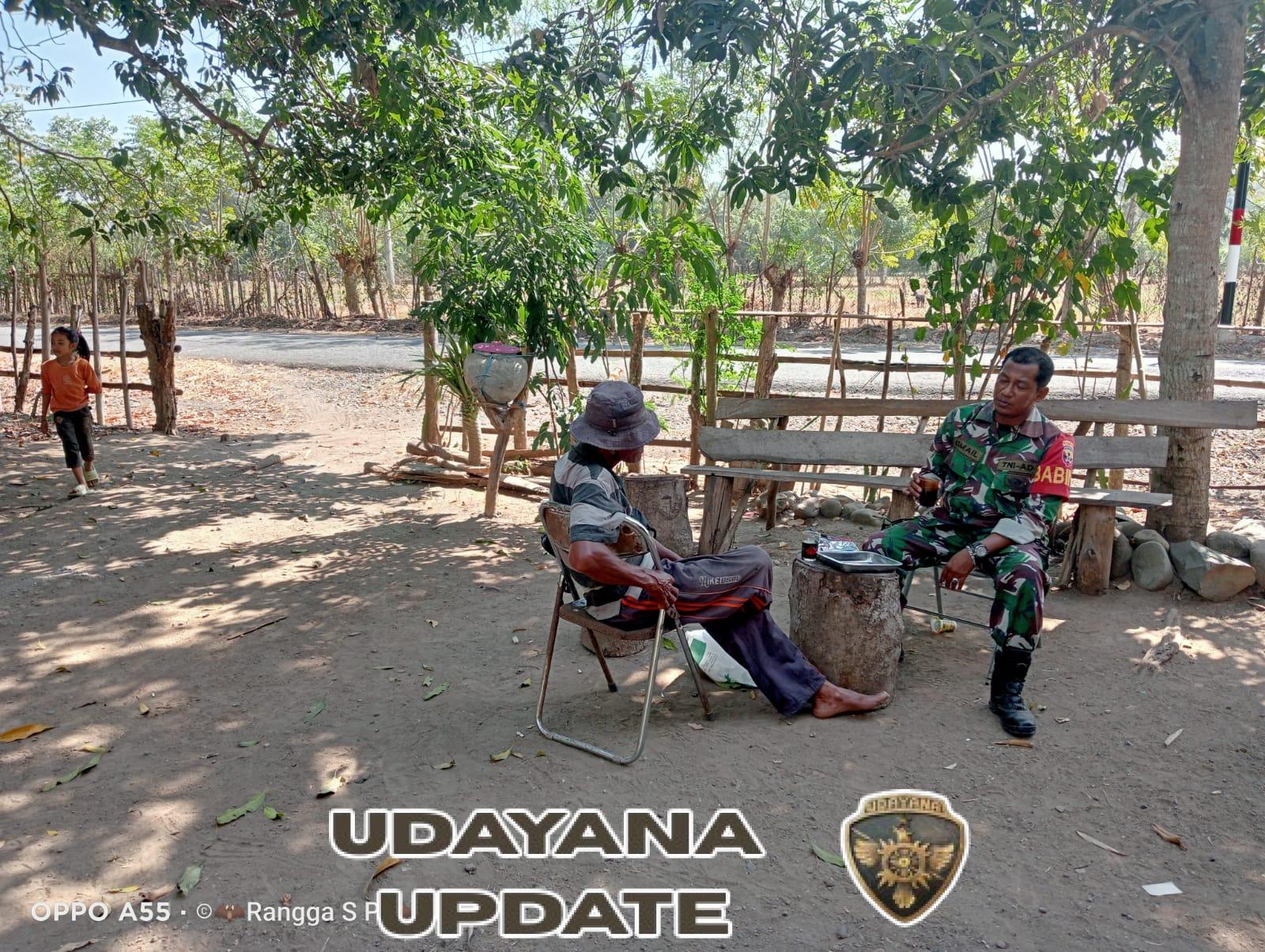 Babinsa Desa Beru Tingkatkan Keamanan Wilayah melalui Patroli dan Komsos