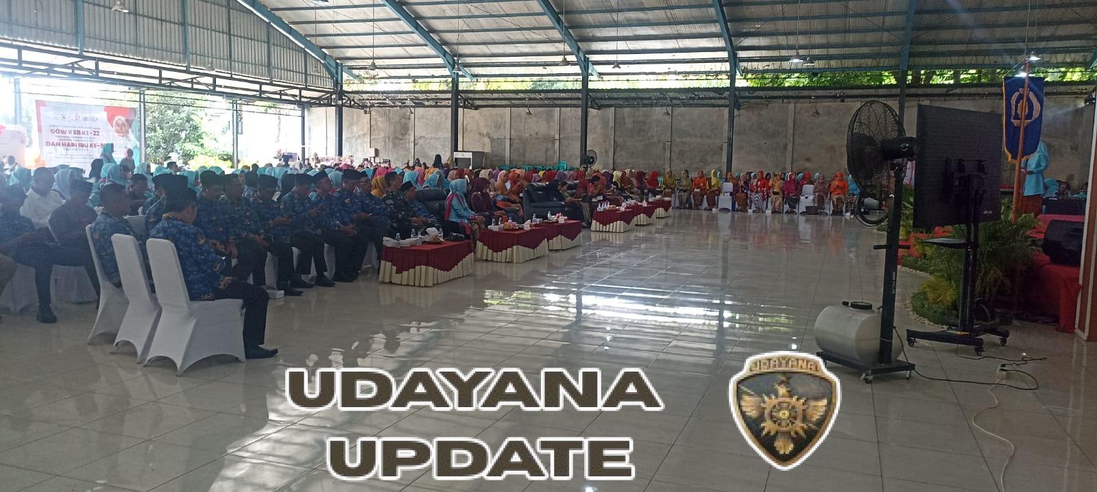 Dukung Pemberdayaan Perempuan, Kasdim 1628/Sumbawa Barat Hadir di HUT GOW KSB