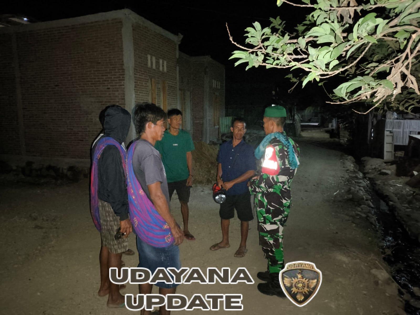 Ekspansi Patroli Siskamling Koramil Woha Menjangkau Kecamatan Belo dan Palibelo