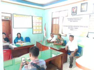 Pelda Mursalim Mandar Pantau Keamanan dan Dampingi Pembangunan Koperasi Desa Tanazozo