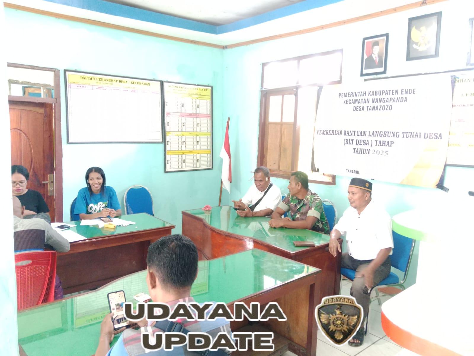 Pelda Mursalim Mandar Pantau Keamanan dan Dampingi Pembangunan Koperasi Desa Tanazozo