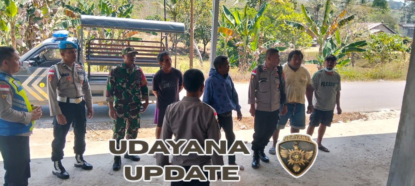 Babinsa Koramil 01/Loli Patroli Bersama Polsek Jelang Natal