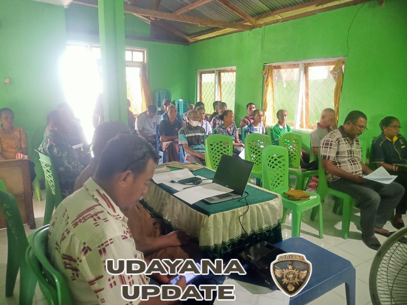 Musdesus Perubahan APBDes Desa Umagera Berjalan Aman dan Lancar