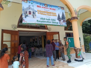 Pratu Dendi Djami Laksanakan Pengamanan Natal di GKS Jemaat Melolo