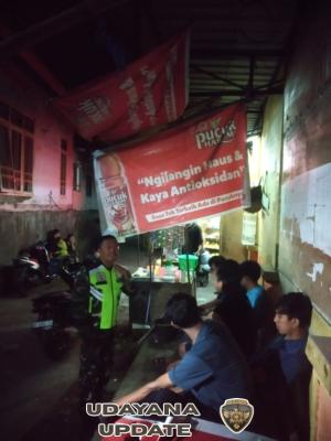 Babinsa Masbagik Timur Gelar Patroli Kongkow-Kongkow, Ajak Pemuda Jauhi Tawuran