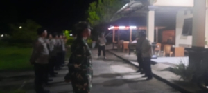 Siaga Nataru, Koramil 1628-01/Taliwang dan Polsek Brang Rea Laksanakan Patroli Malam