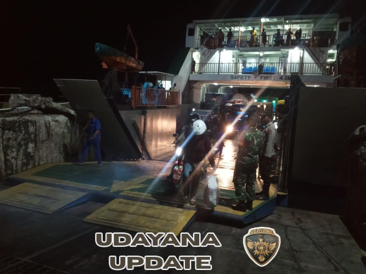 Babinsa Koramil 1627-02 Pantai Baru Laksanakan Pengamanan Kedatangan KM Garda Maritim 3