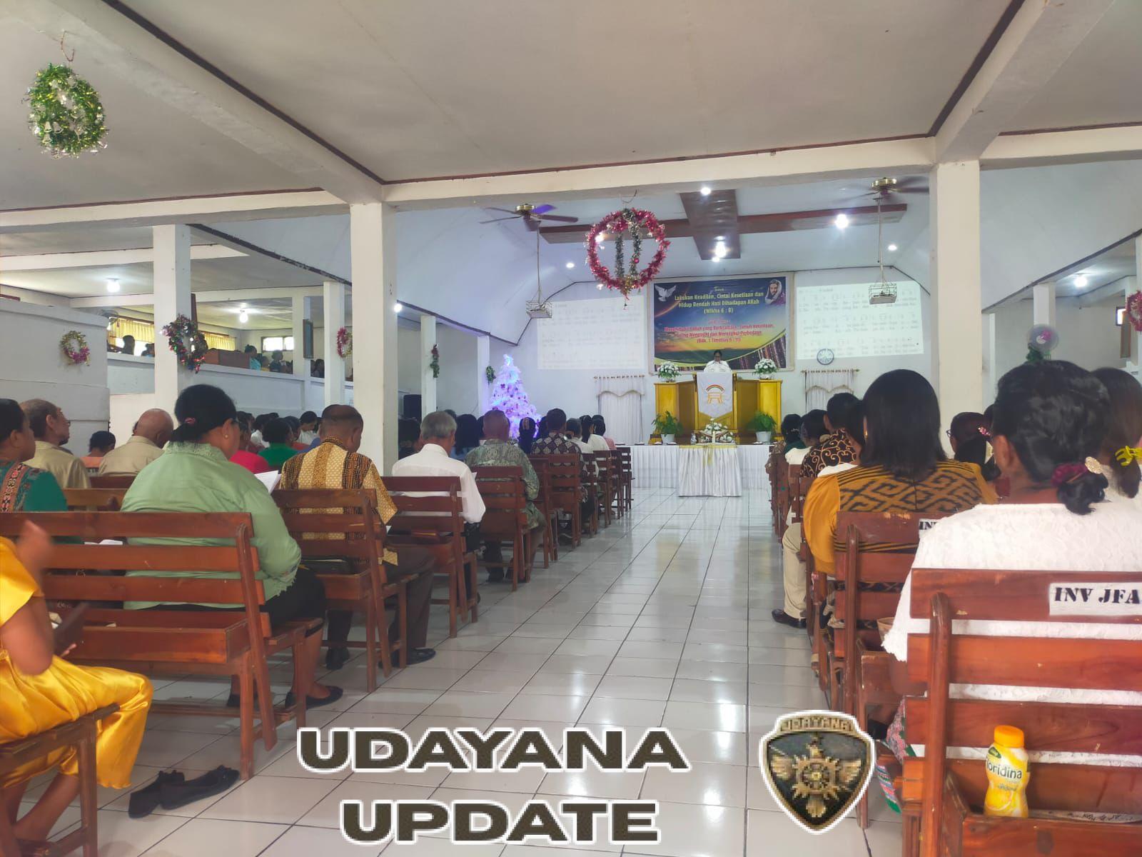 Sinergitas TNI-Polri dan Instansi Terkait Amankan Perayaan Natal 2025 di Alor