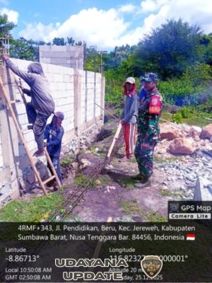 Serda Sukardin Awasi Progres Pembangunan Koperasi Desa Belo