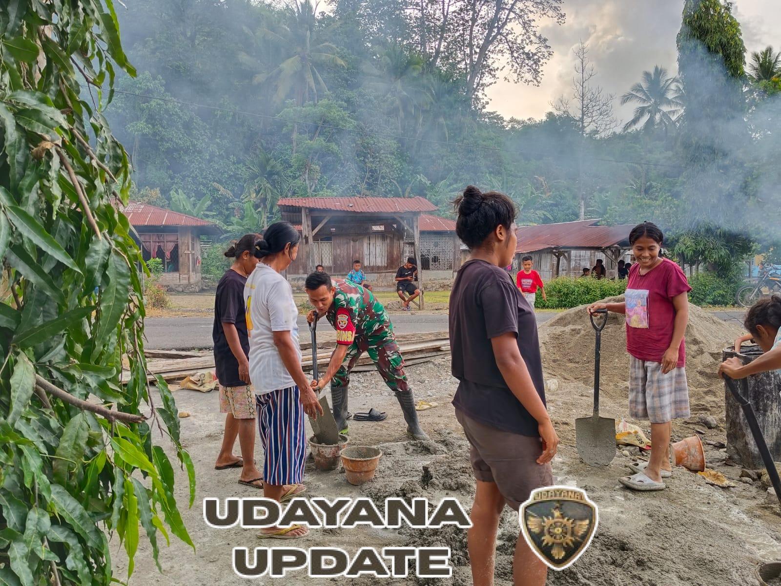 Melalui Komsos, Babinsa Maurole Perkuat Keamanan dan Kebersamaan Warga Desa Nggesa Biri