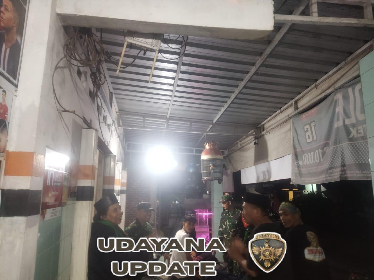 Jaga Kamtibmas, Babinsa Montongbaan Selatan Himbau Warga Aktif Ronda Malam