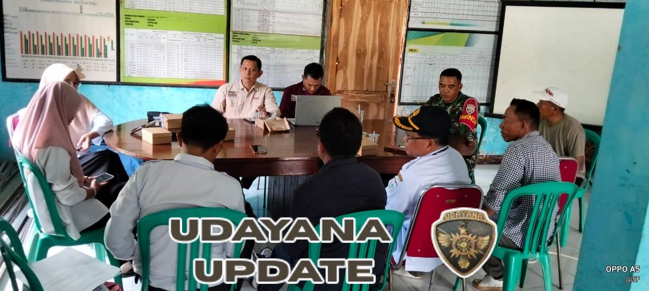 Babinsa Desa Seran Dampingi Koordinasi Penanganan Warga Penderita Fibrosis dan Sirosis Hati