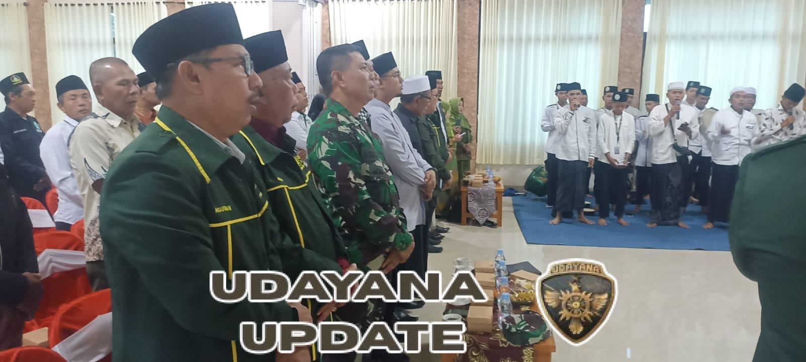Dukung Pelestarian Budaya dan Stabilitas Wilayah, Kasdim 1628/Sumbawa Barat Hadiri Konfercab VI PCNU