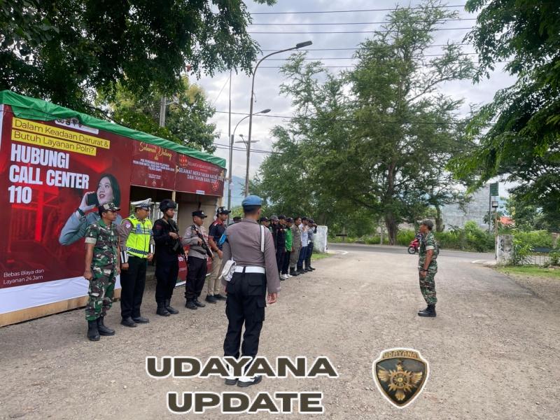 Kodim 1614/Dompu Ambil Peran Strategis Pimpin Apel Gabungan Pengamanan Nataru