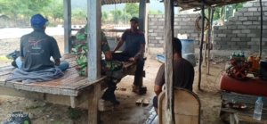 Jaga Kamtibmas, Babinsa Desa Tambak Sari Aktif Laksanakan Komsos