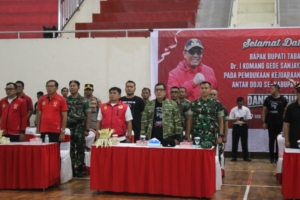 225 Karateka dari 8 Dojo Ramaikan Kejuaraan Karate INKAI Piala Dandim Tabanan Cup VII