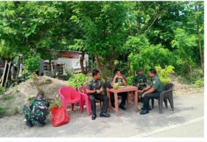 Dandim Kupang Dampingi Danrem Tinjau Koperasi Desa