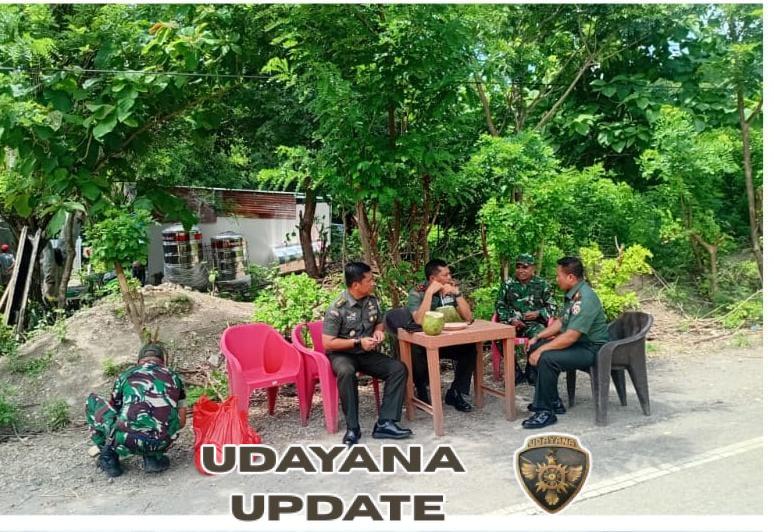 Dandim Kupang Dampingi Danrem Tinjau Koperasi Desa