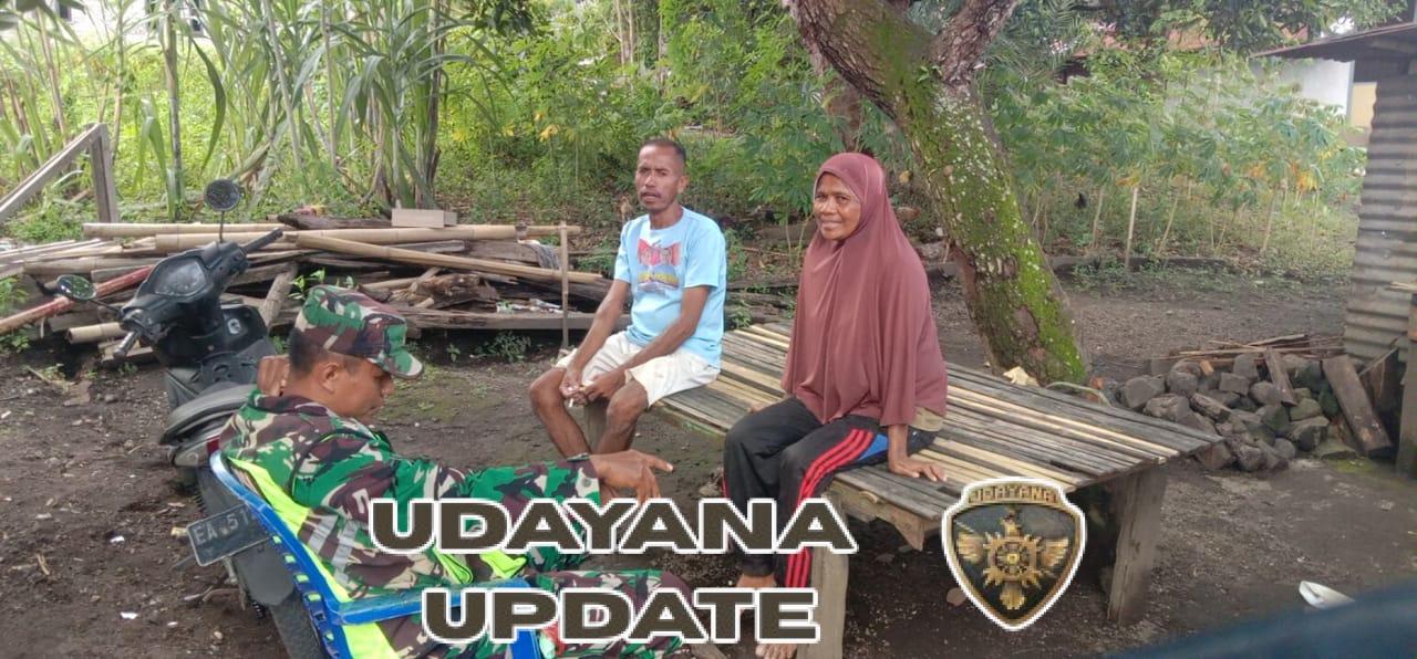 TNI Hadir di Tengah Warga, Babinsa Laksanakan Komsos dan Pemantauan Wilayah