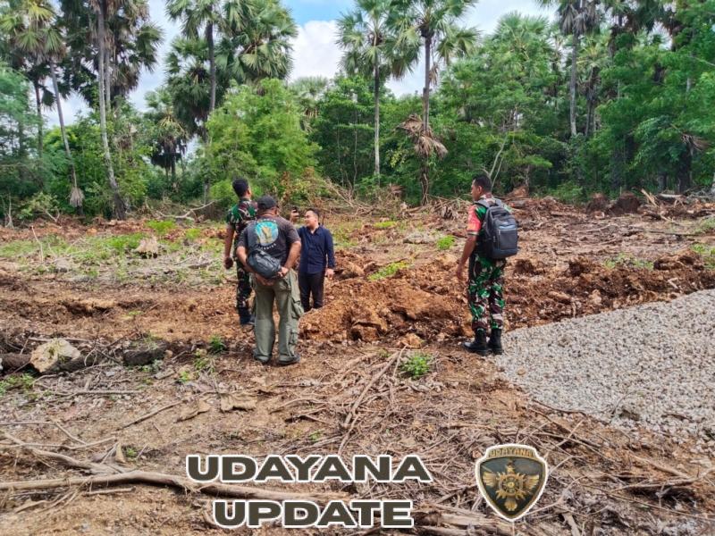 Babinsa Koramil 1627-01/Ba’a Pantau Kegiatan Cintakasih dan Bakti Sehat Merah Putih di Tuanatuk