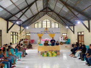 Jelang Akhir Tahun, Dandim 1612/Manggarai Tebar Kepedulian di Panti Asuhan