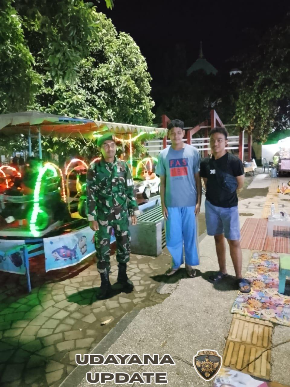 Koramil 1628-01/Taliwang Gelar Patroli Malam, Jaga Keamanan Wilayah