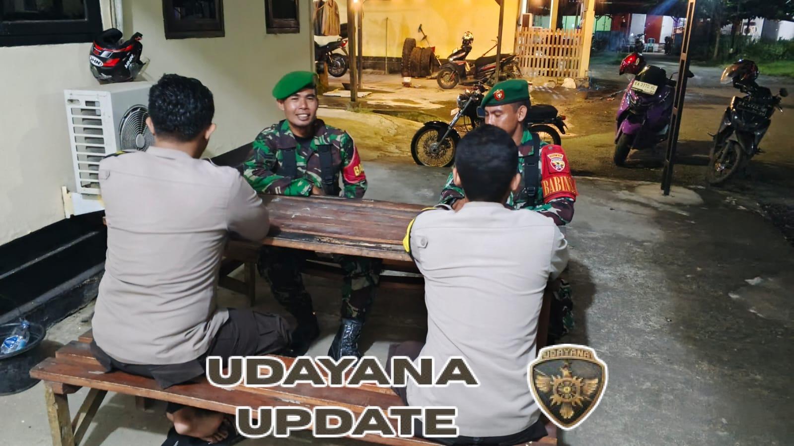 Koramil 1628-01/Taliwang Siaga On Call Pam Natura 2025 di Polsek Brang Rea