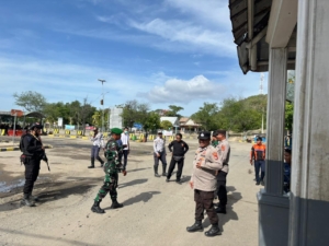 TNI–Polri dan Instansi Terkait Siaga Amankan Pelabuhan Poto Tano Saat Nataru