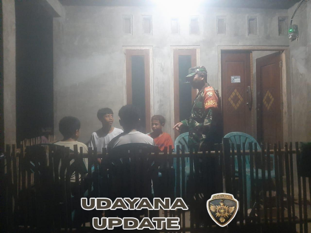 Serka Ajwar Ajak Warga Madawau Jaga Ketertiban dan Harmoni di Malam Hari