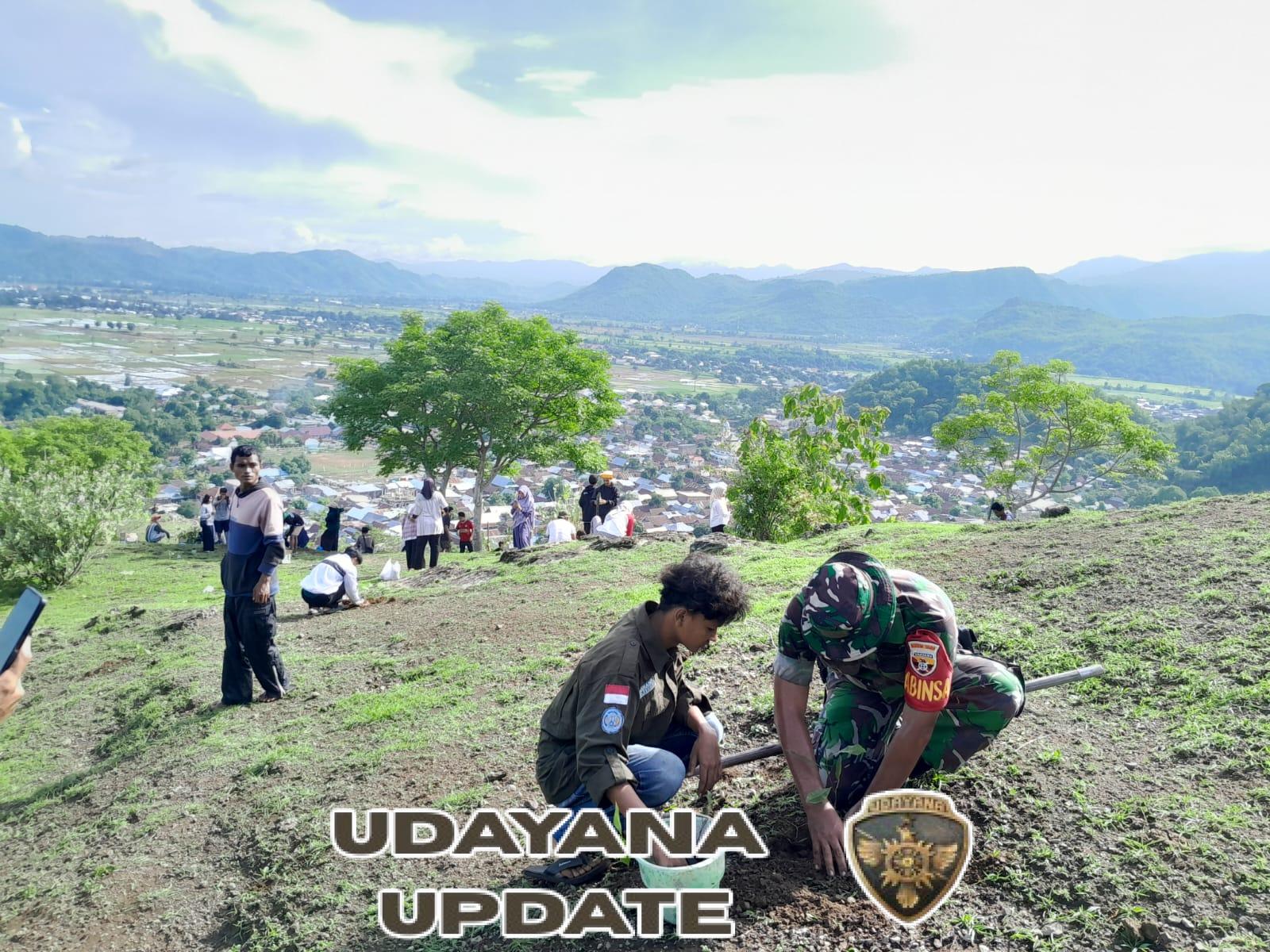 WAHID Foundation Dukung Program Penghijauan di Kecamatan Woha Kabupaten Bima