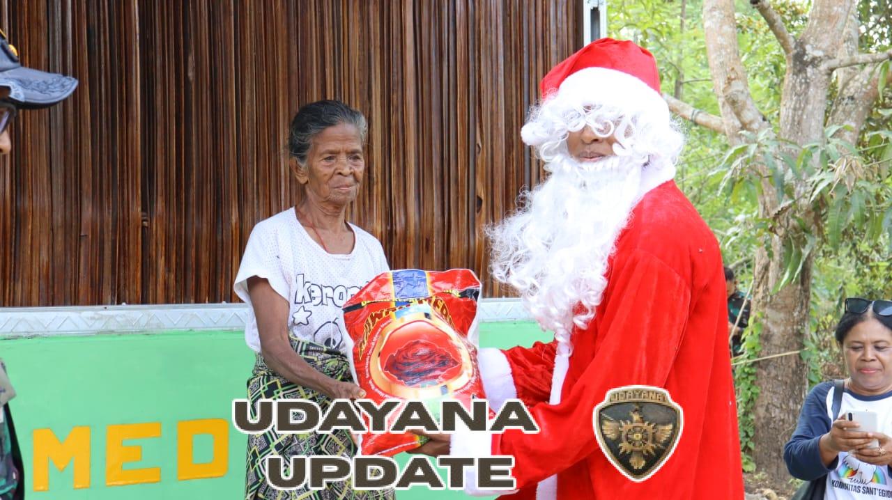 Tutup Akhir Tahun Penuh Makna, Satgas Pamtas Laksanakan Program Bedah Rumah