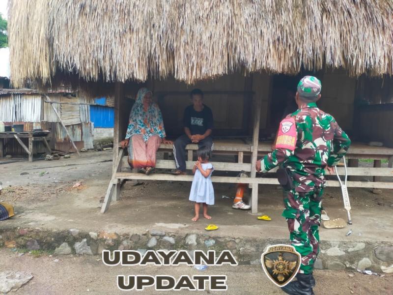 Hadir di Tengah Warga, Babinsa Maubasa Ciptakan Rasa Aman di Wilayah Ndori