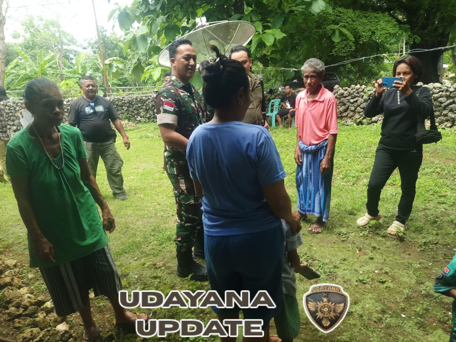 Dandim 1627/Rote Ndao Pimpin Bakti Sosial dan Peninjauan KDKMP di Desa Holoama