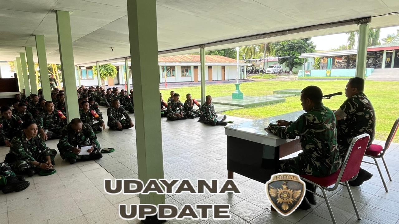 Jam Komandan Dandim 1603/Sikka, Perkuat Disiplin dan Tanggung Jawab Personel