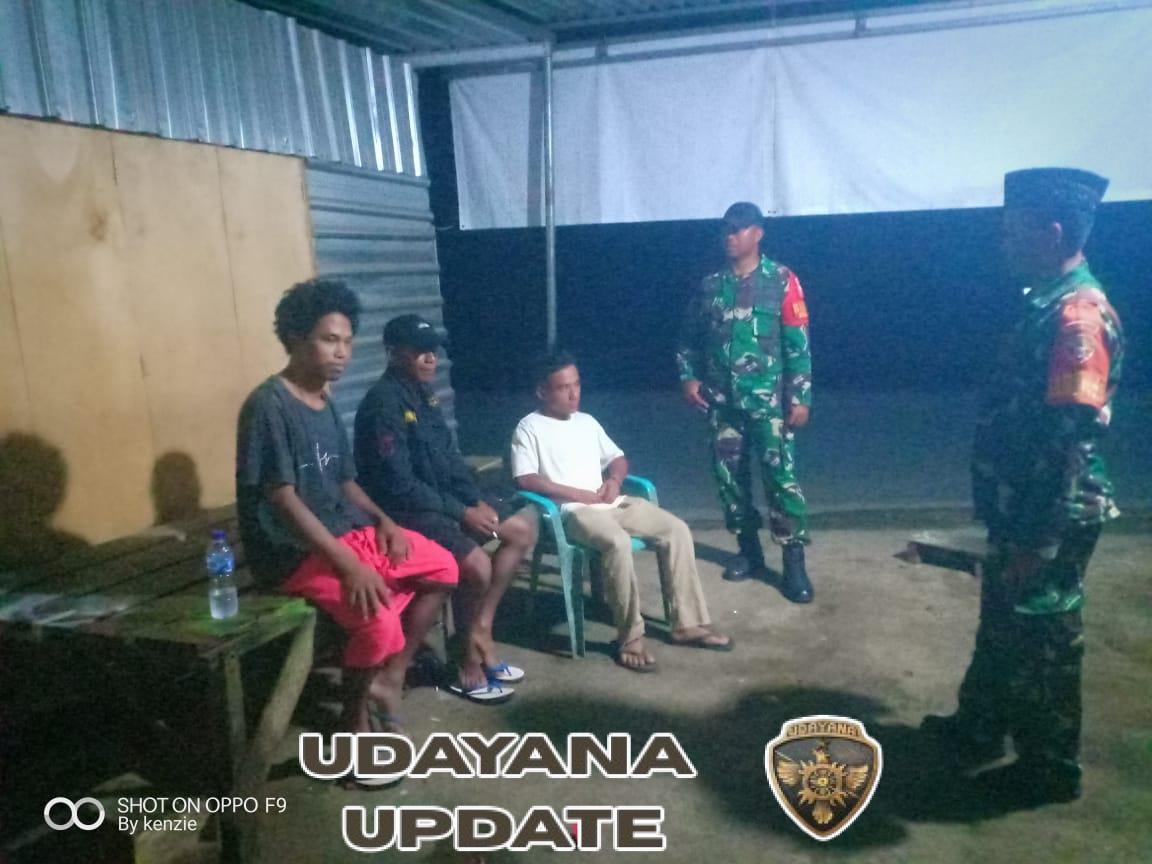 Kodim 1608/Bima Pantau Situasi Kota dan Kabupaten Bima lewat Patroli Siskamling