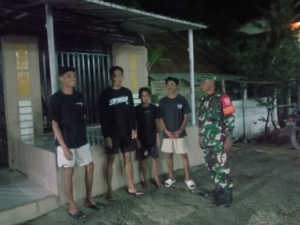 Himbauan Babinsa: Jaga Silaturahmi dan Hindari Konflik Saat Ronda Malam
